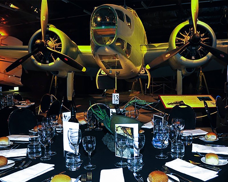 Air Force Museum of New Zealand Banquet Style