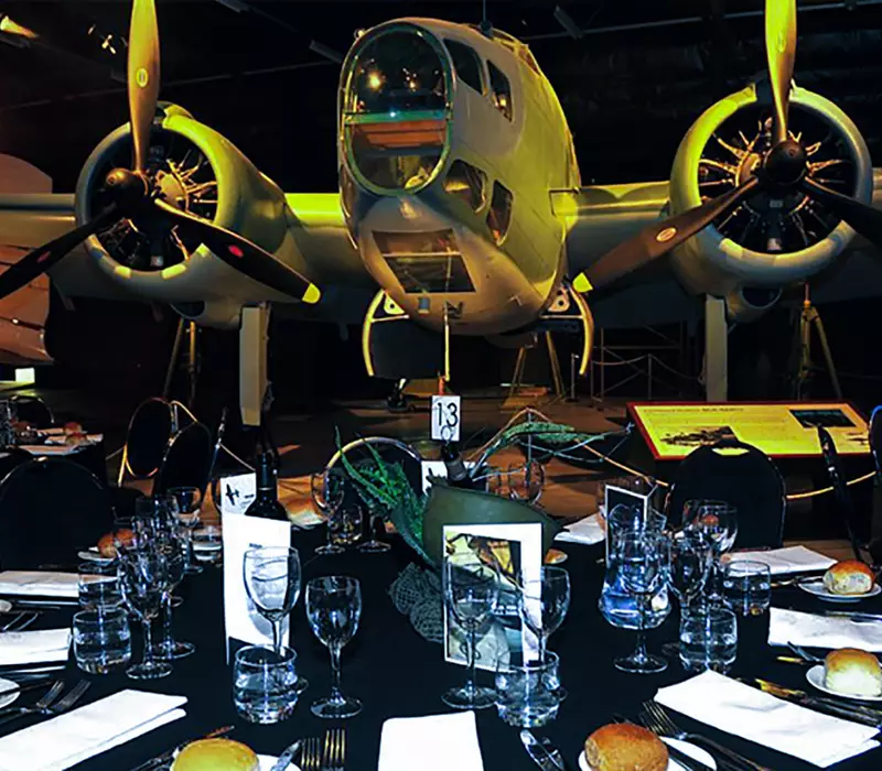 Air Force Museum of New Zealand Banquet Style