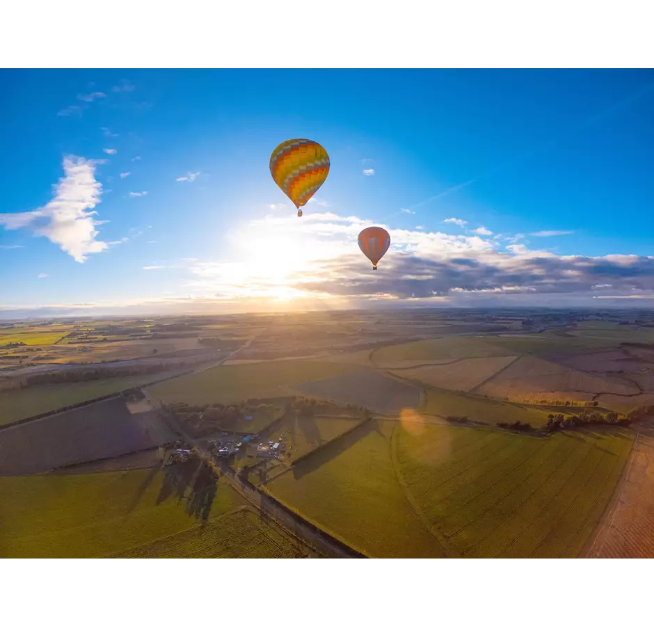 Mid Canterbury Balloons Taken By Drone