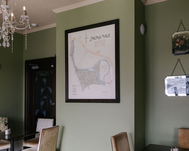 Mona Vale Map On The Wall