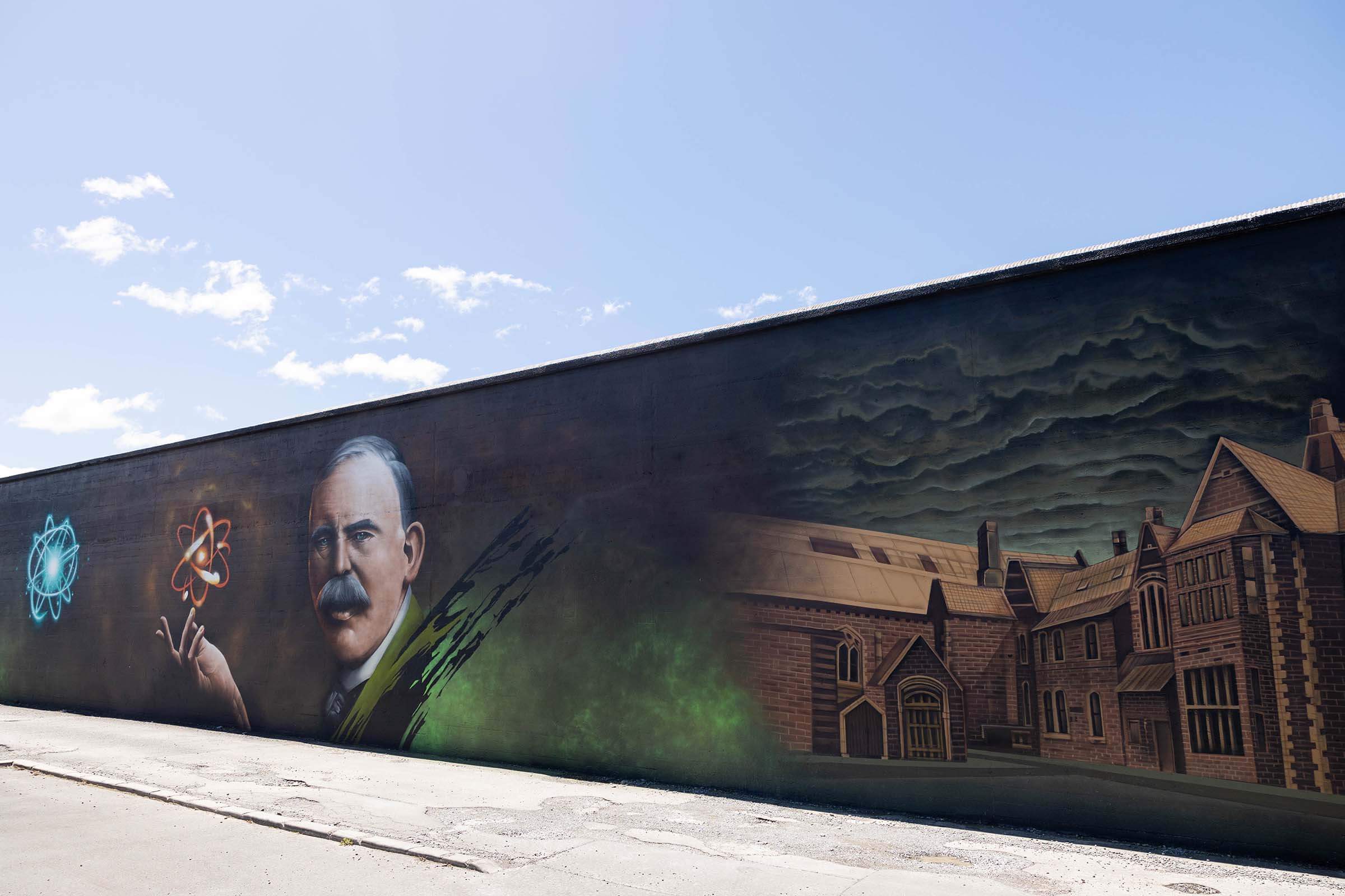 Ernest Rutherford Mural