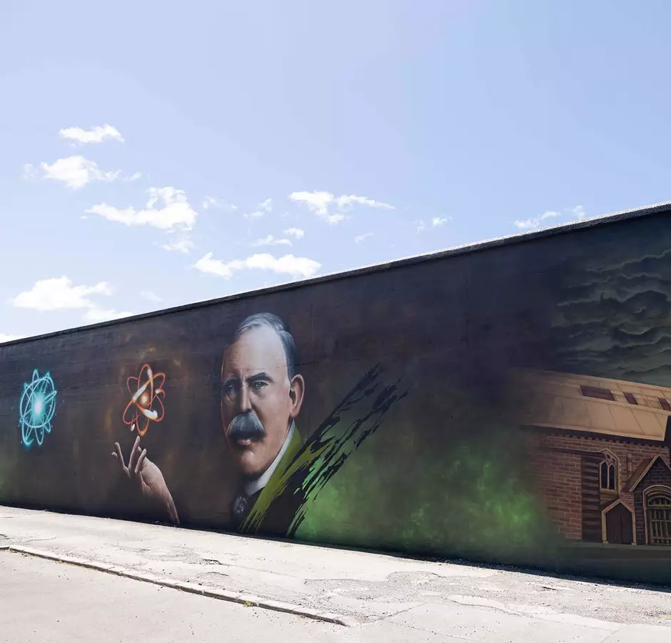 Ernest Rutherford Mural
