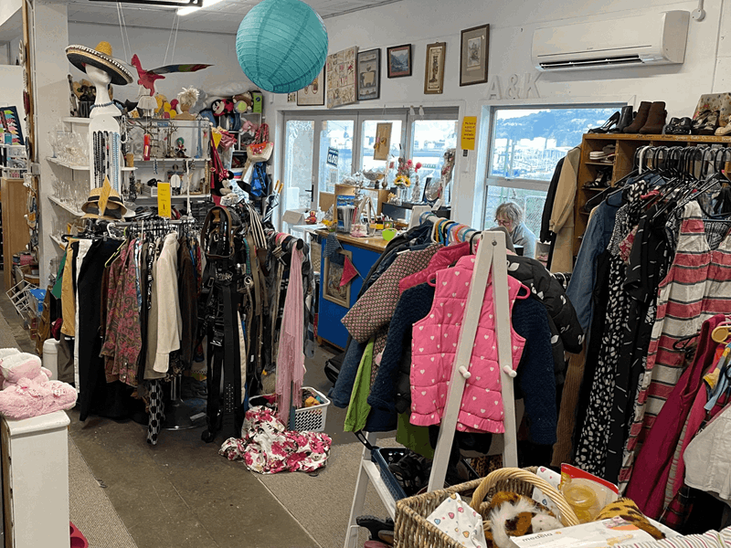 Lyttelton Garage Sale Inside Store View