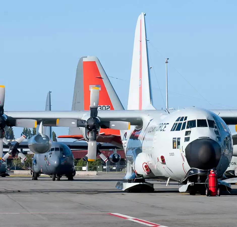 Antarctic Office USAP Planes Busy Airport