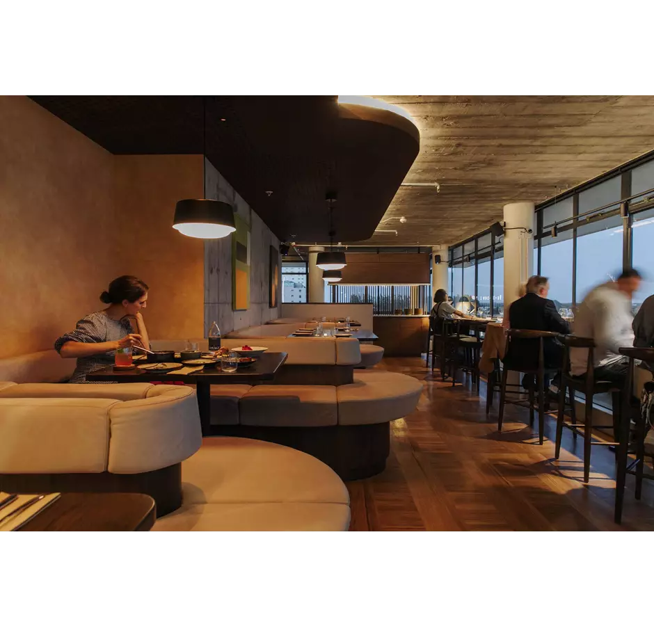 Inside Seven Restaurant