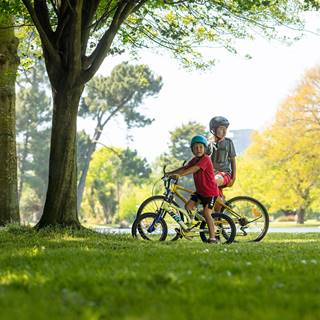 Hero Christchurch Hagley Park Kids Biking