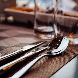 Table with cutlery