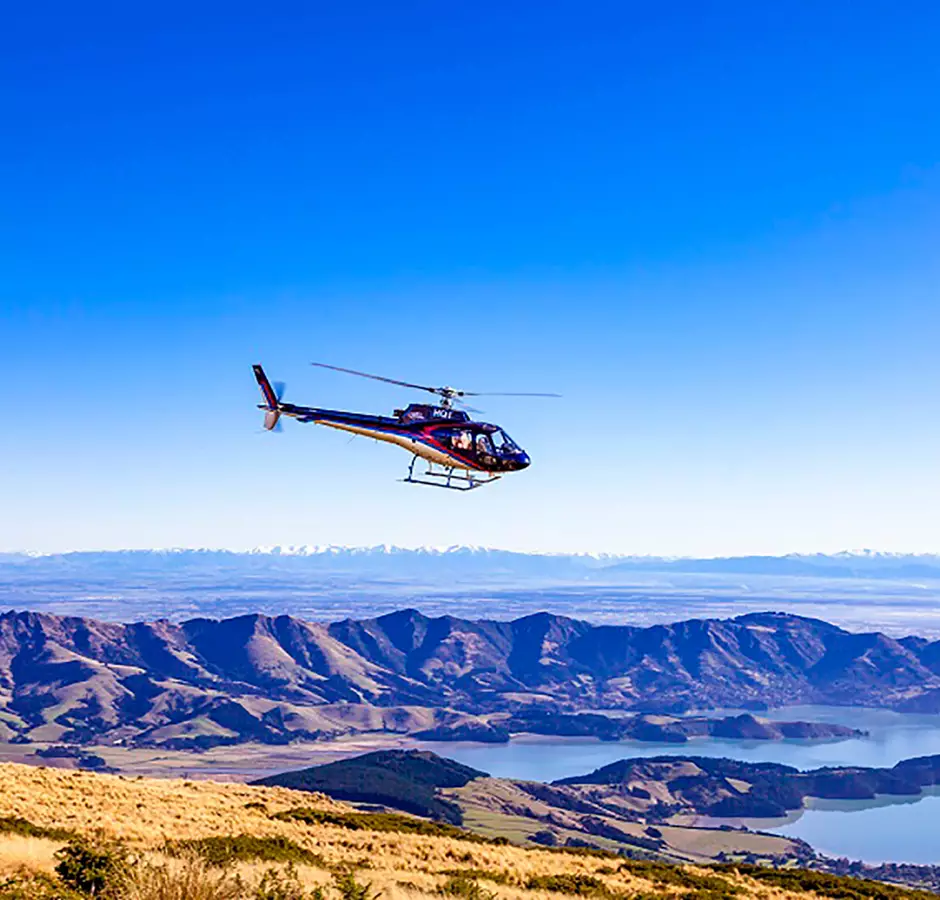 Garden City Helicopters Over Diamond Harbour