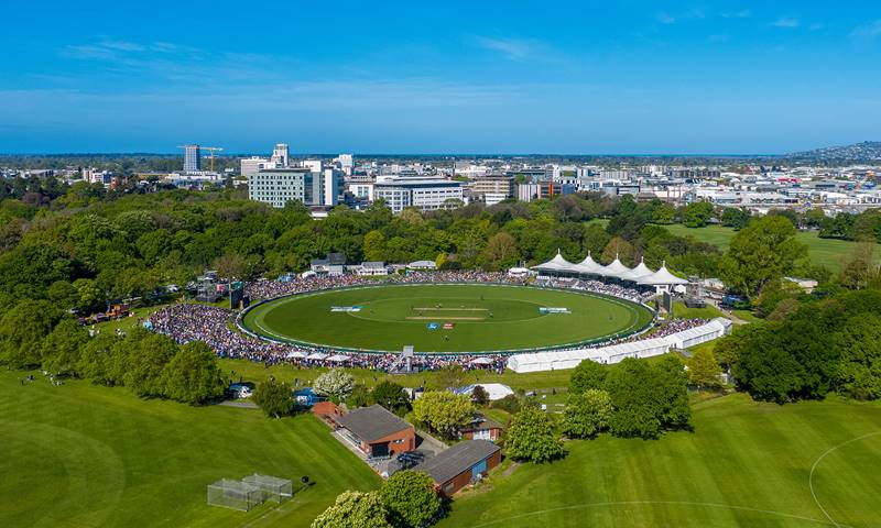 Hero Christchurch Hagley Oval Drone