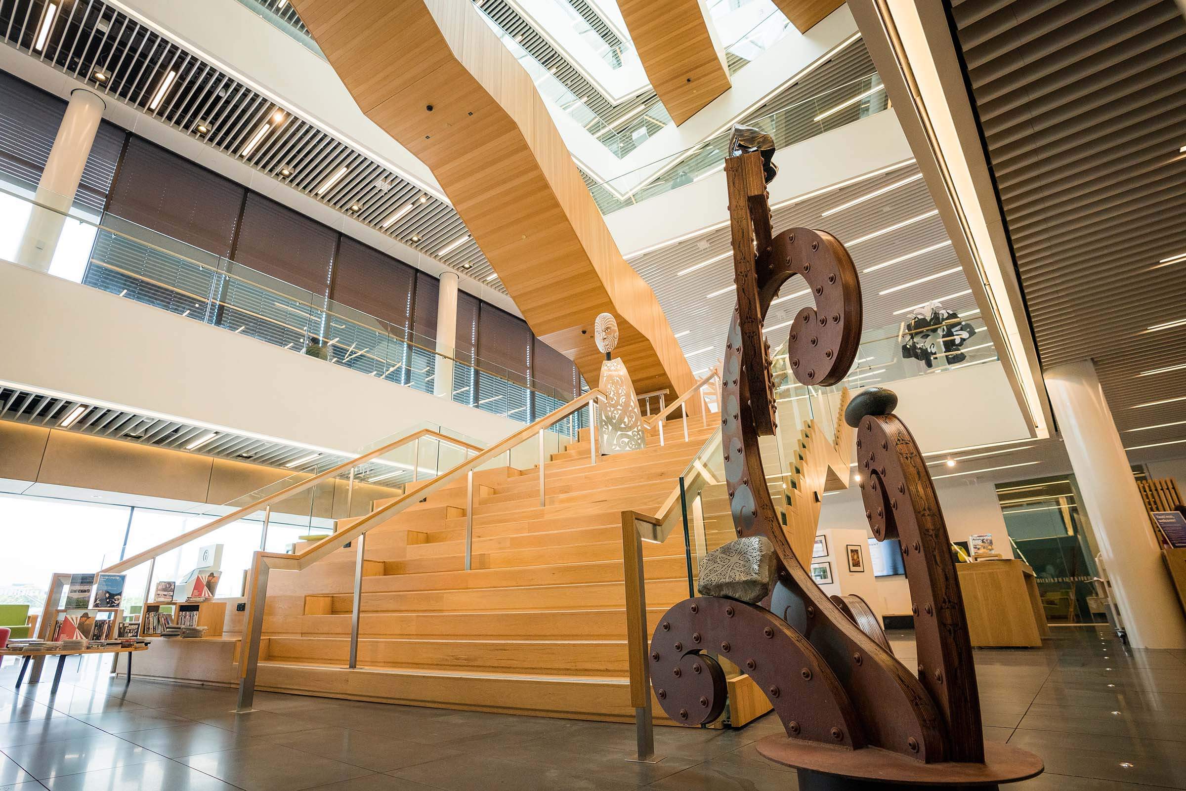 Tūranga Library Stairs