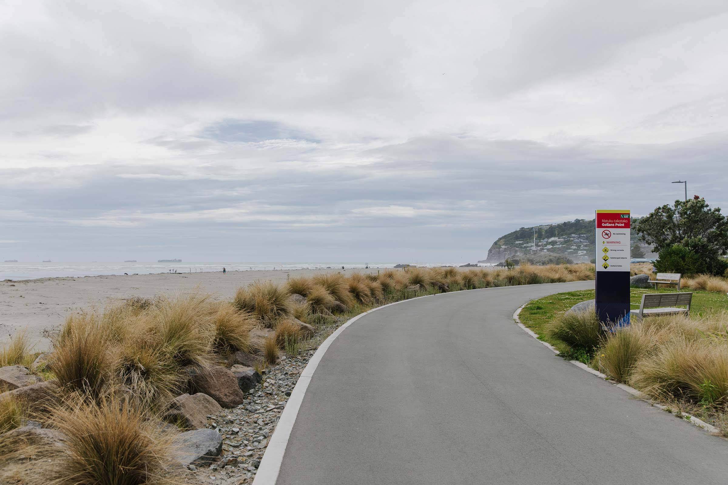 Coastal Pathway Near Sumner Beach