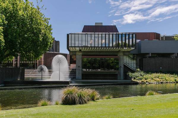 Christchurch Town Hall Fountains