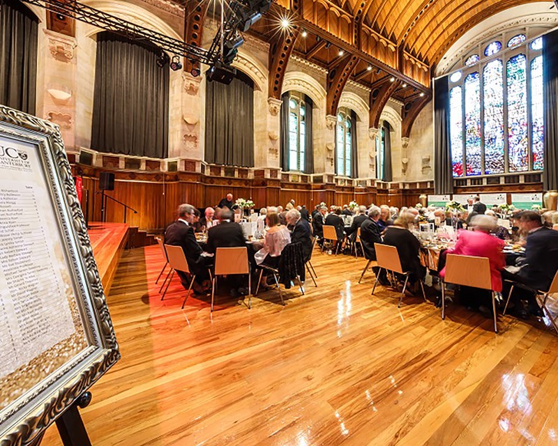 The Arts Centre Great Hall Banquet