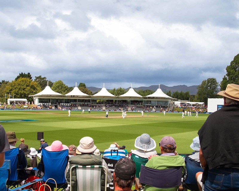 Hagley Oval Game Day