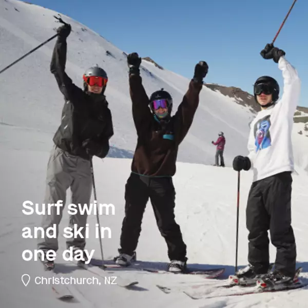Surf And Ski In One Day
