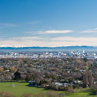 Christchurch City Landscape View