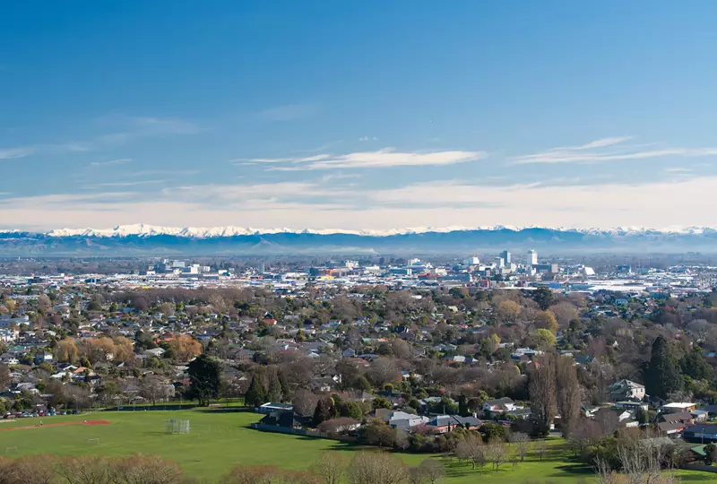 Christchurch City Landscape View