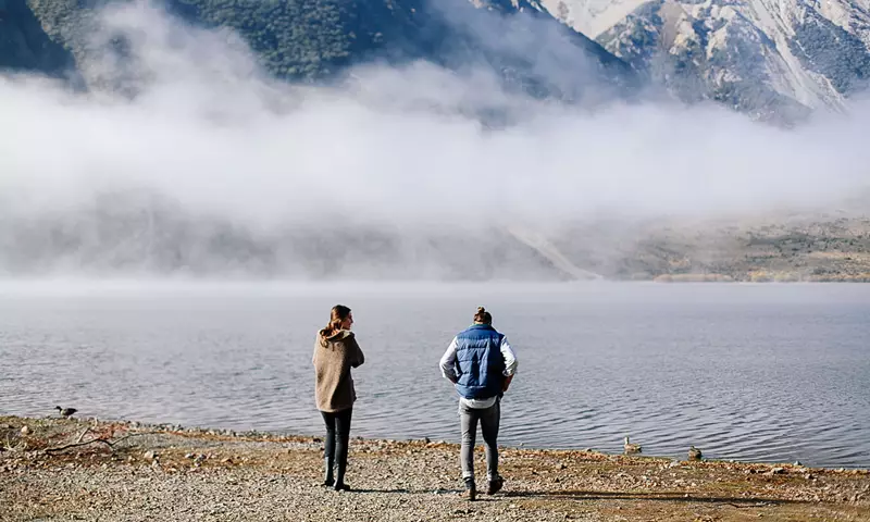 Couple at Lake Pearson