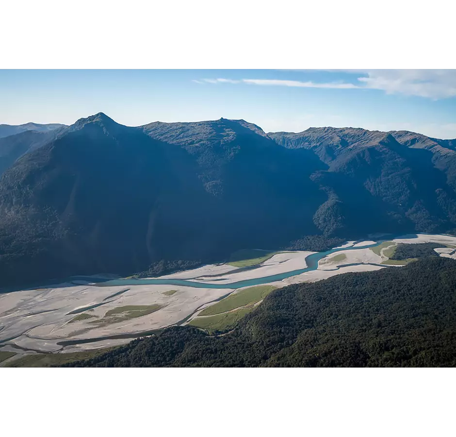 Haast World Heritage Site By Air