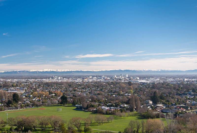 Christchurch City Landscape 2019 From CCC
